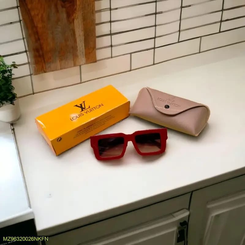 LV Comfy Glasses - Red
