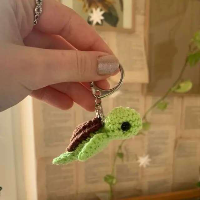Turtle Keychain